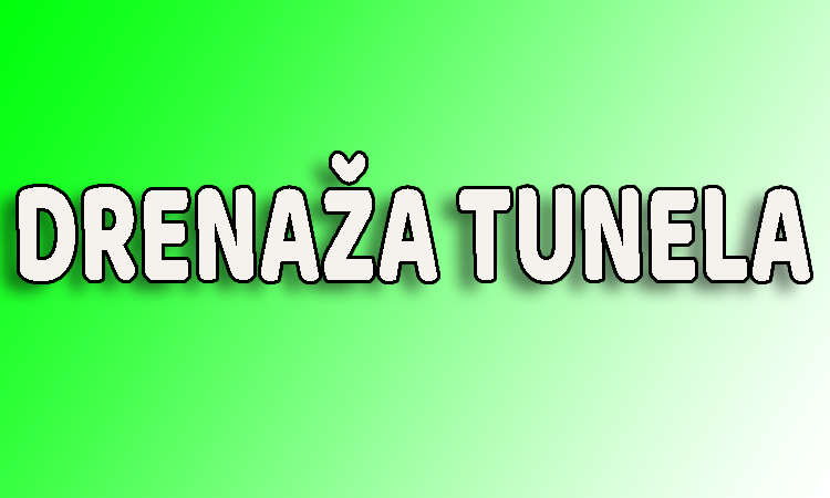 drenaža tunela